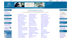 Desktop Screenshot of managementhelp.org